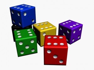 game ready dice 3D Model