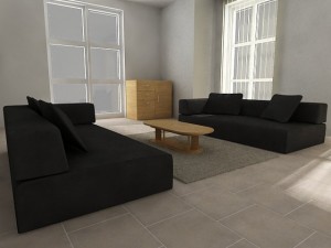 interior pack 4 in 1 3Dモデル