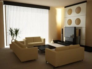 interior pack 4 in 1 3D Model