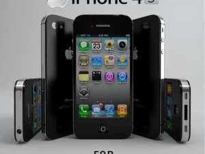iphone 4s para mental ray Modelo 3D