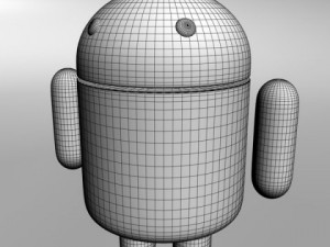 android mascot 3D 模型