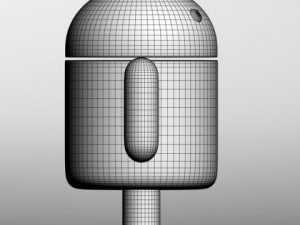 android mascot 3D 模型