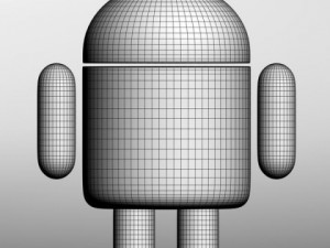 android mascot 3D 模型