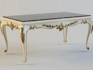 klassischer Tisch 3D Modell