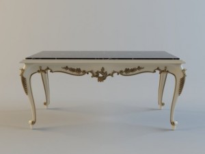classic table 3D 모델