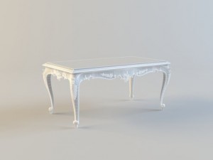 classic table 3D 모델