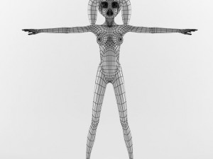 Girl anime 3D 모델