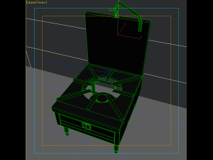 gas stock pot Modèle 3D