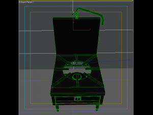 gas stock pot Modèle 3D