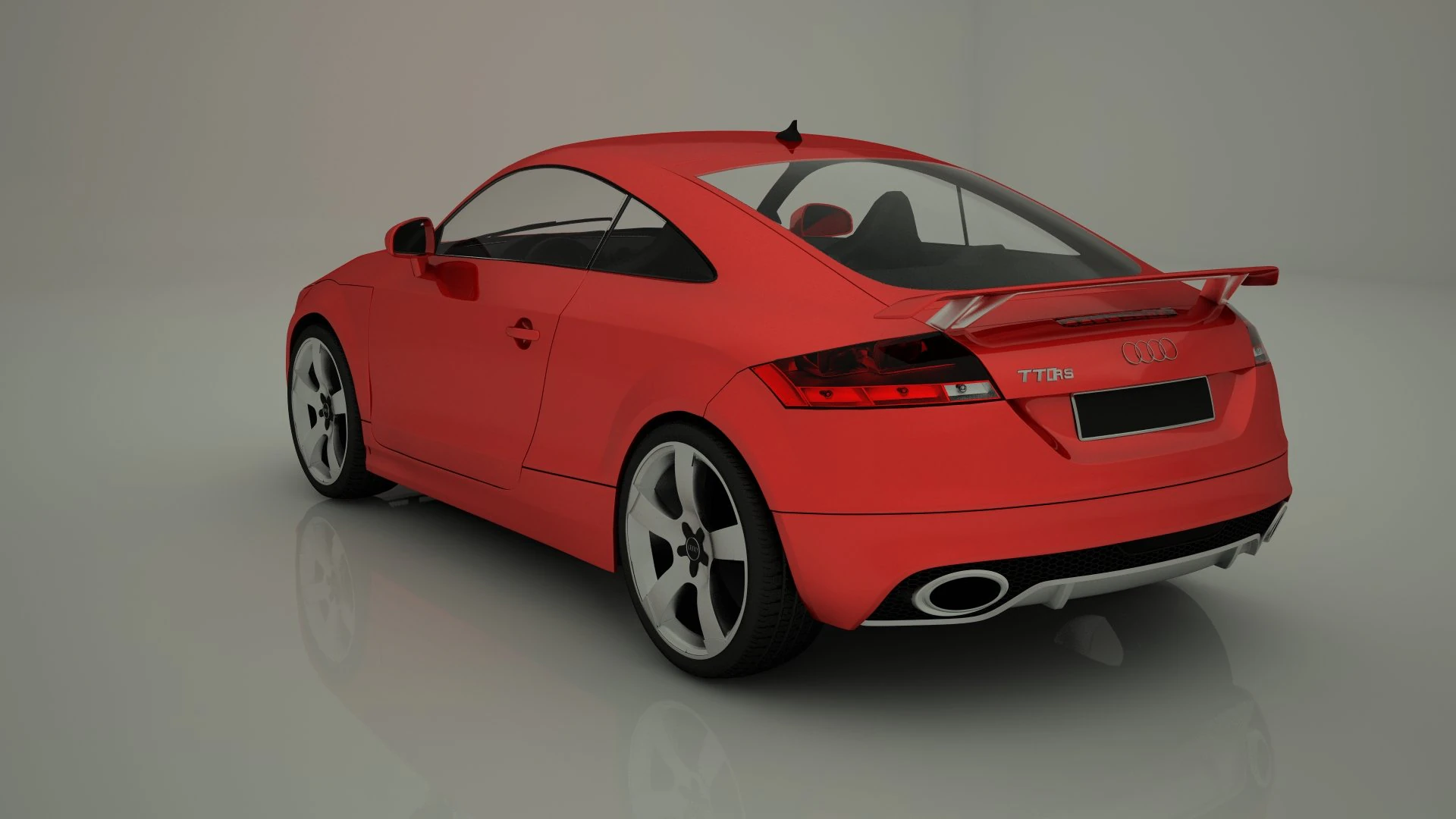 audi ttrs 3D Model .c4d .max .obj .3ds .fbx .stl .blend 