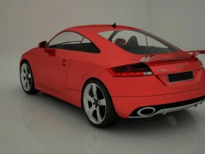 audi ttr Model 3D