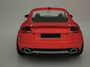 audi ttrs 3D Model