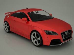 audi ttrs 3D Model