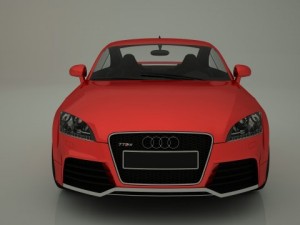 audi ttrs 3D Model