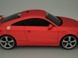 audi ttrs 3D Model
