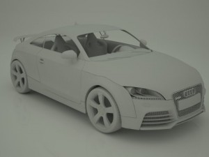 audi ttrs 3D Model