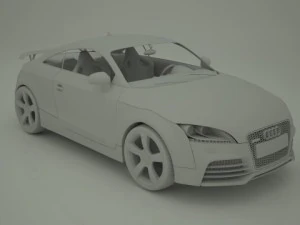 audi ttrs 3D Model