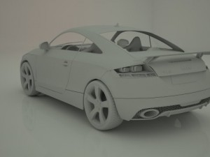 audi ttrs 3D Model