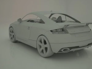 audi ttrs 3D Model