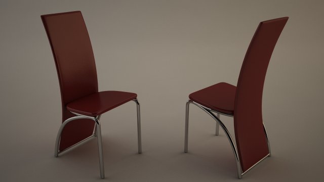 chair1 red Modelo 3D .c4d .max .obj .3ds .fbx .stl .blend 