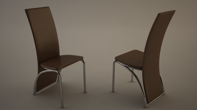 chair1 brown Modèle 3D .c4d .max .obj .3ds .fbx .stl .blend 