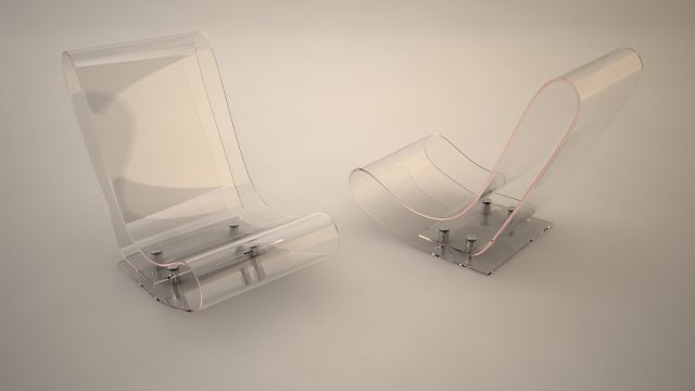 lcp kartell white Modèle 3D .c4d .max .obj .3ds .fbx .stl .blend 