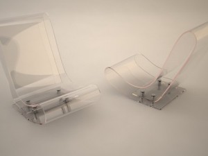 lcp kartell white Modelo 3D