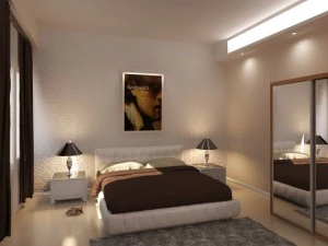 camera da letto Modello 3D