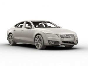 audi a7 sportback 2011 3D Модель