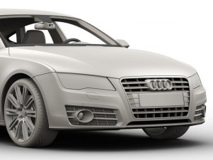 audi a7 sportback 2011 3D Модель
