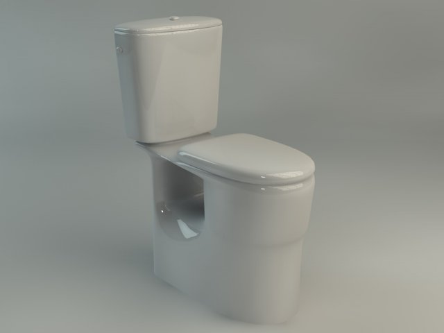 toilet 3D 모델 .c4d .max .obj .3ds .fbx .stl .blend 