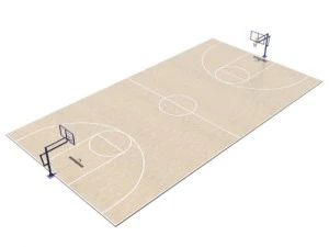 basketball court 3D Model