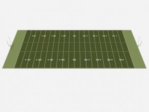 football field 3D Model
