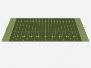 football field 3D Model