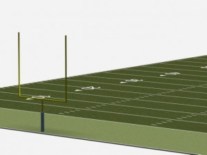 football field 3D Model