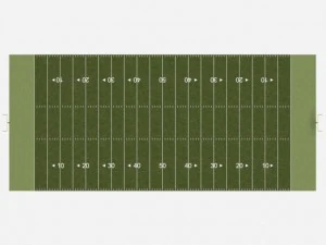 football field 3D Model