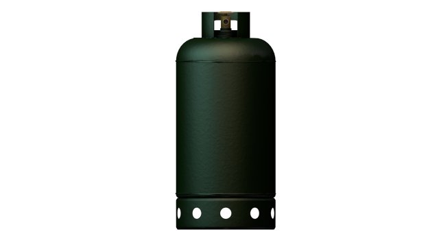 home gas tank 3D Модель .c4d .max .obj .3ds .fbx .stl .blend 