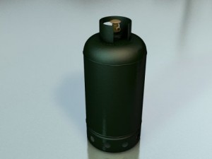 home gas tank 3D Модель