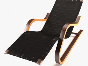 alvar aalto lounge chair 3D Модель