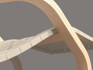 alvar aalto lounge chair 3D Модель