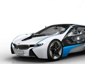 bmw concept car 3D Model