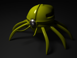 scorpder Model 3D