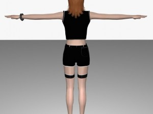 sexy girl ket 3D मॉडल