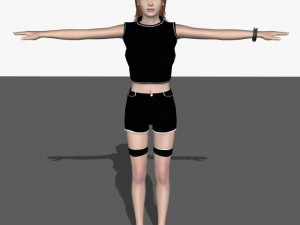sexy girl ket 3D मॉडल