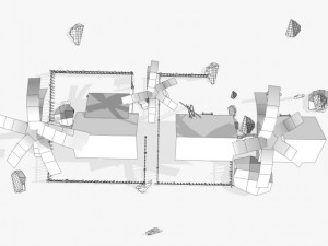 fantasy villege huts 3D Model