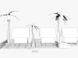 fantasy villege huts 3D Model