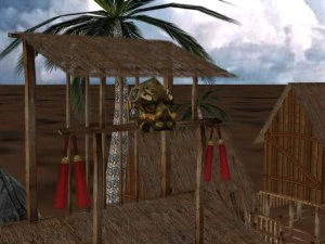fantasy villege game set 3D Model