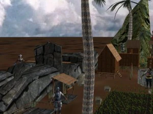 fantasy villege game set 3D Model