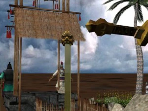 fantasy villege game set 3D Model