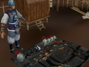 fantasy villege game set 3D Model
